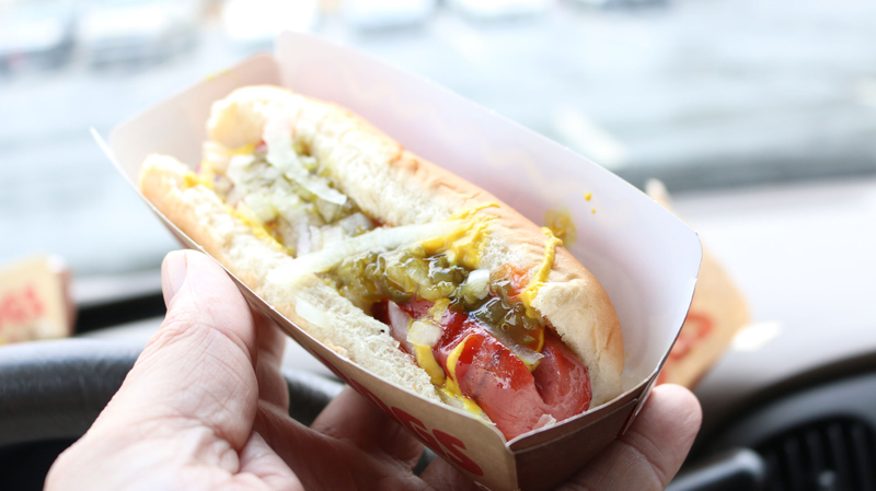 That is indeed a hot dog.